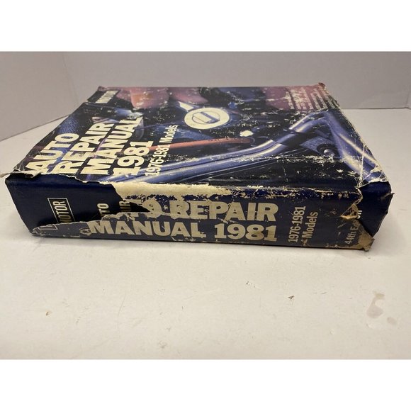 Motor Auto Repair Manual 1981 -for 1976-1981 Models- Hardcover Book DC - Picture 5 of 16